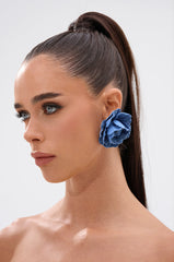 DENIM BLUE EARRING