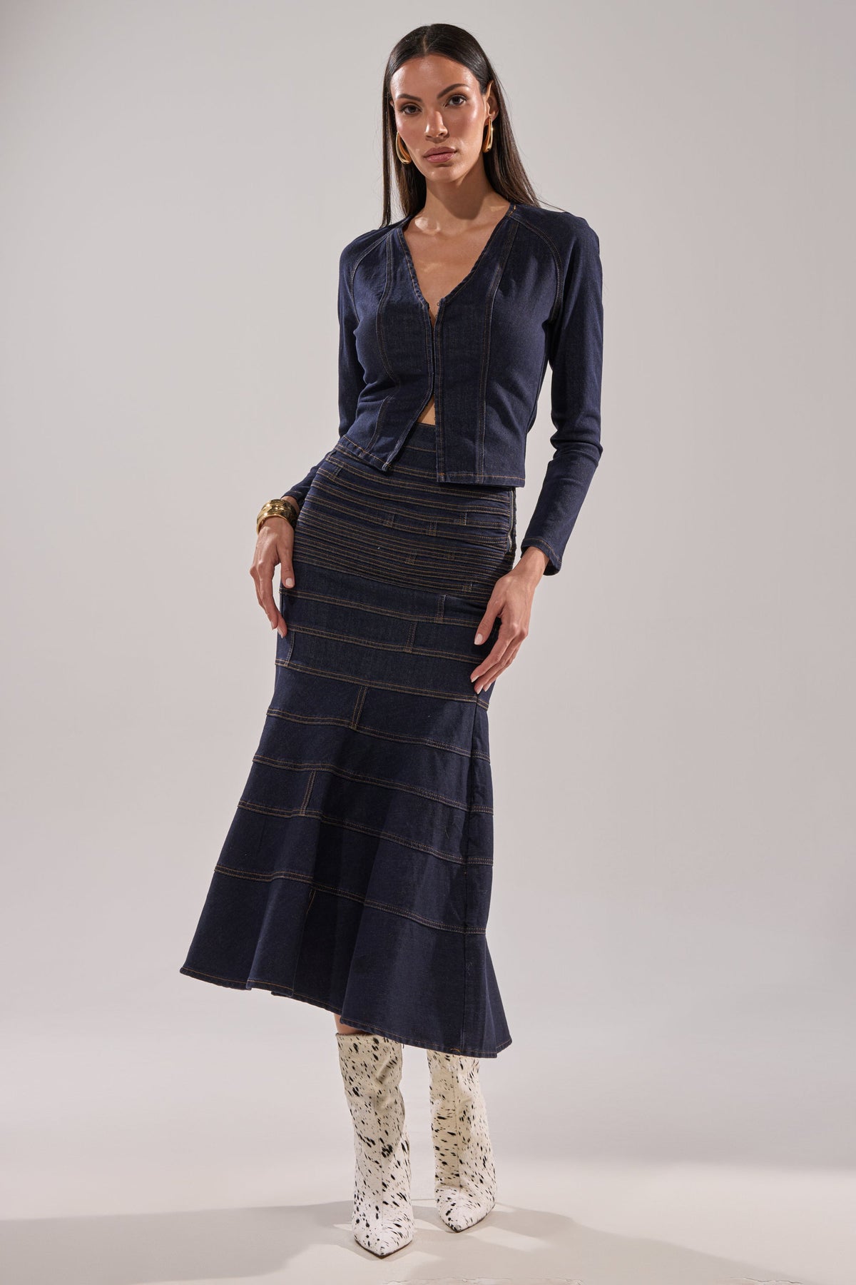 ALL ABOUT THAT DENIM MAXI SKIRT