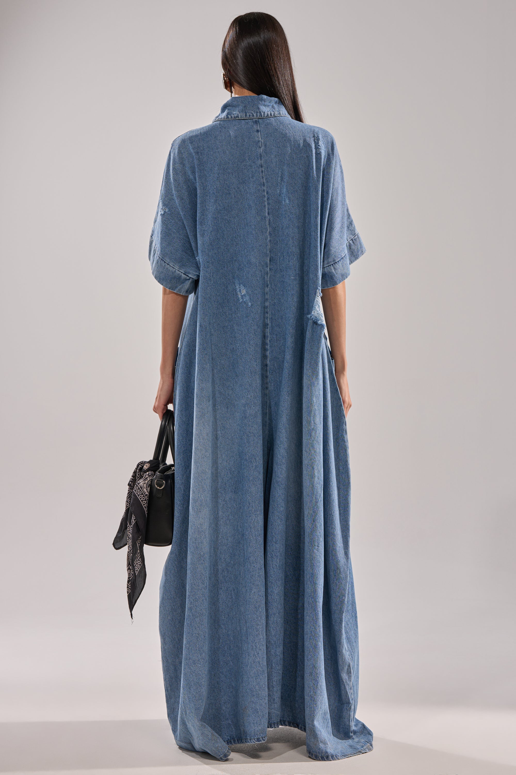 THE BEST OVERSIZED DENIM JUMPSUIT