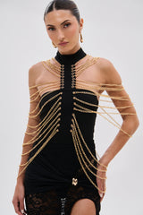 CHAINS DRIP BODYSUIT