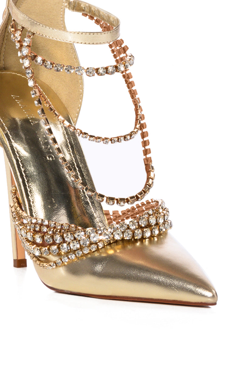 AZALEA WANG OLEA GOLD DIAMOND DRIP PUMP