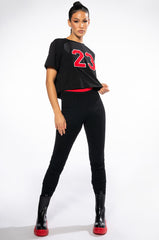 ONE LOVE STRIPE SWEATER LEGGING