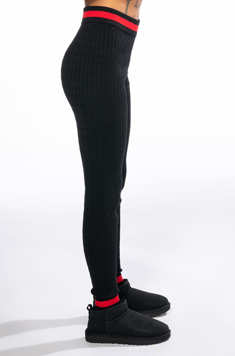 ONE LOVE STRIPE SWEATER LEGGING